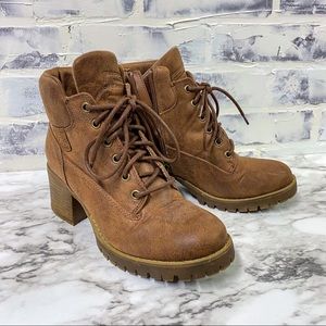 Crown Vintage Calista Combat Boots
